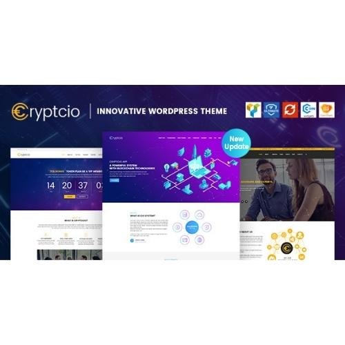 Cryptcio – Innovative WordPress Theme