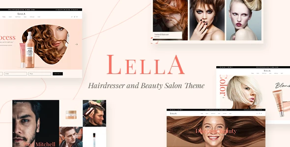 Lella – Hairdresser and Beauty Salon WordPress Theme