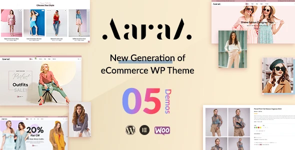 Aaraa – Fashion Shop WordPress Theme