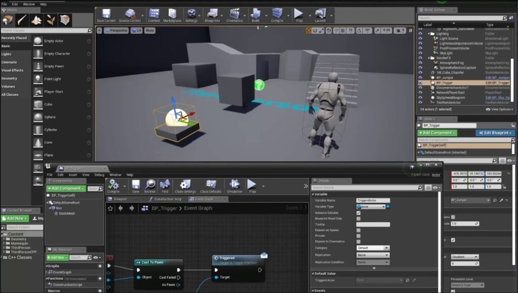 Unreal-Engine2-1024x580 Unreal Engine: गेम डेवलपमेंट की दुनिया का बेताज बादशाह