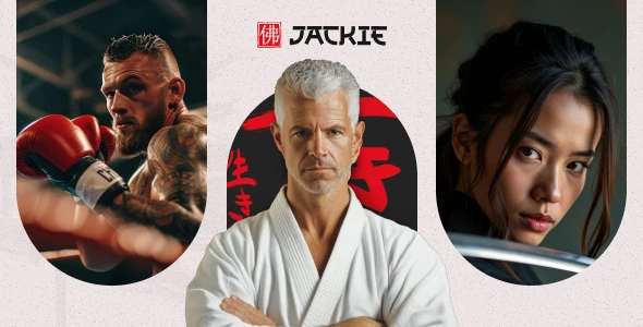 Jackie – Karate & Martial Arts School WordPress Theme