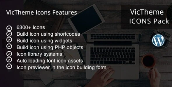 VicTheme Icons – WPBakery Page Builder Addon