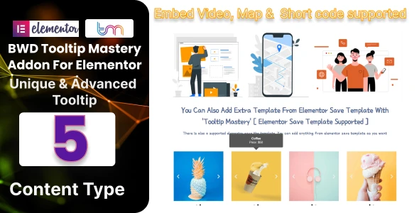 Tooltip Elementor Addons