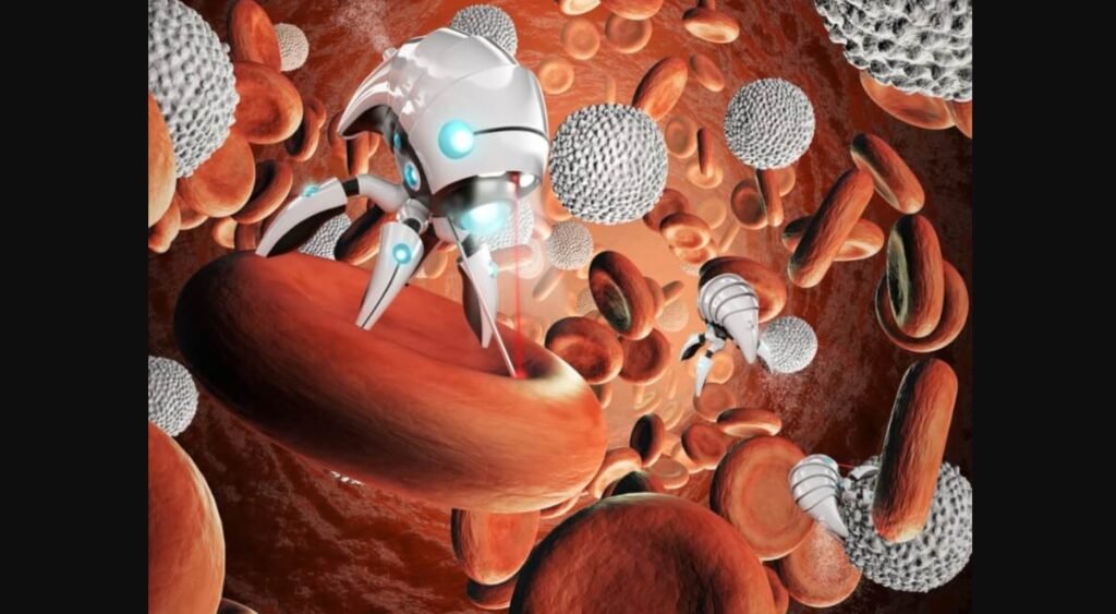 Nanobiotechnology01-1024x563 नैनोबायोटेक्नोलॉजी (Nanobiotechnology): सूक्ष्म मशीनों की दुनिया जो भविष्य बदल देगी