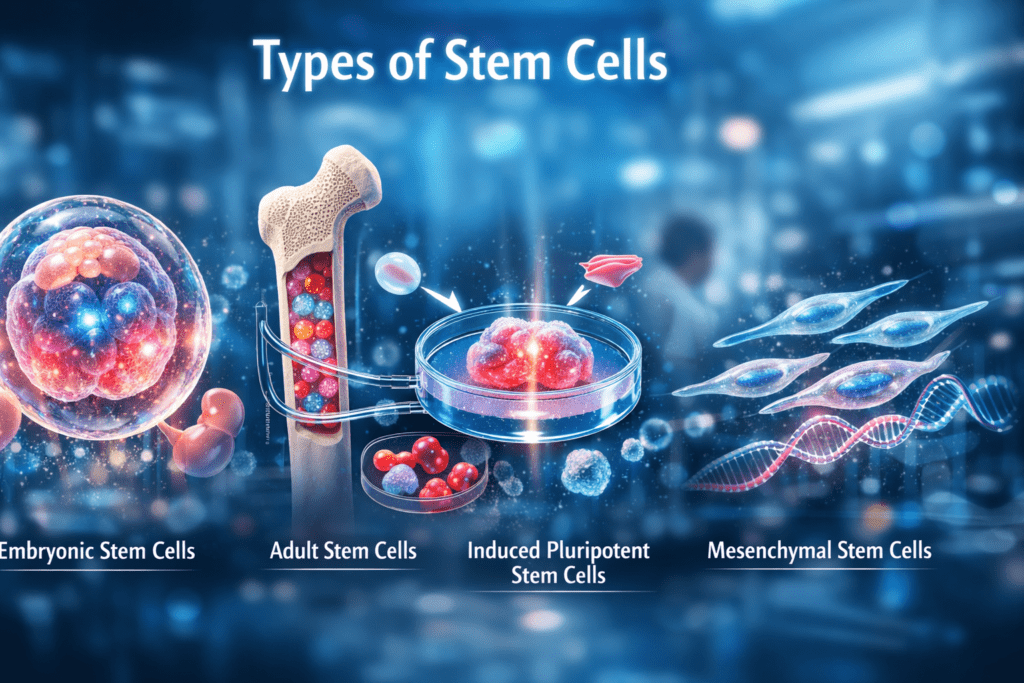 Types-of-Stem-Cells-1024x683 Stem Cell: क्या इंसान नें सच में अमर होने की टेक्नोलॉजी खोज लिया?