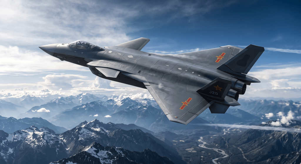 J-20-1024x559 Stealth Coating: जब 'पेंट' नहीं, बल्कि भौतिकी आसमान में लड़ती है, रडार को धोखा देने वाली 7 परतों की इंजीनियर्ड स्किन का रहस्य