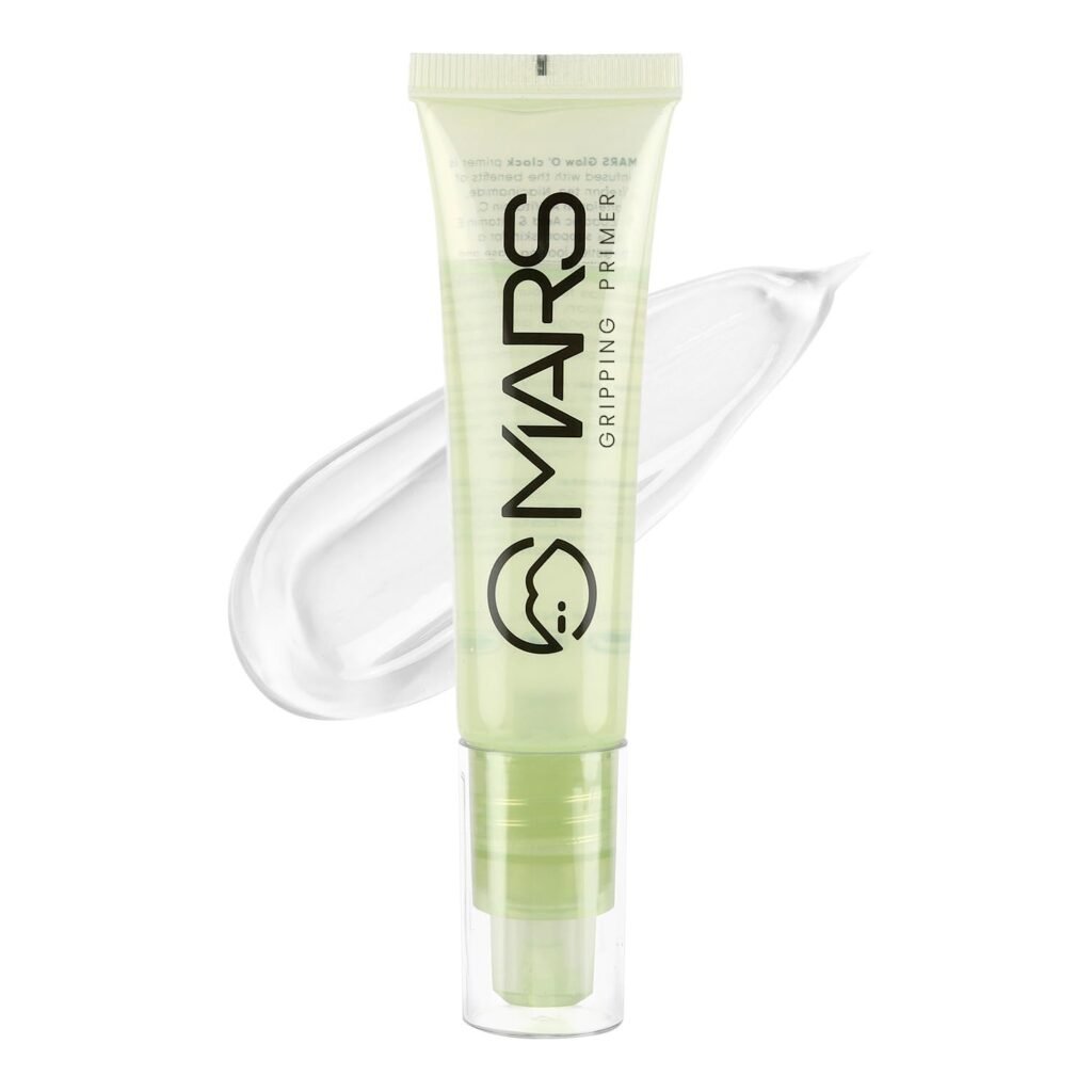 MARS Glow O’ Clock Gel Primer for Face Makeup | Enriched with Green Tea Extracts | Dewy Primer | Long Lasting | Power Grip | Ideal for Dry Skin (30ml) MARS Glow O’ Clock Gel Primer for Face Makeup | Enriched with Green Tea Extracts | Dewy Primer | Long Lasting | Power Grip | Ideal for Dry Skin (30ml)