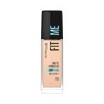 Maybelline New York Fit Me Matte + Poreless Liquid Foundation, 115 Ivory