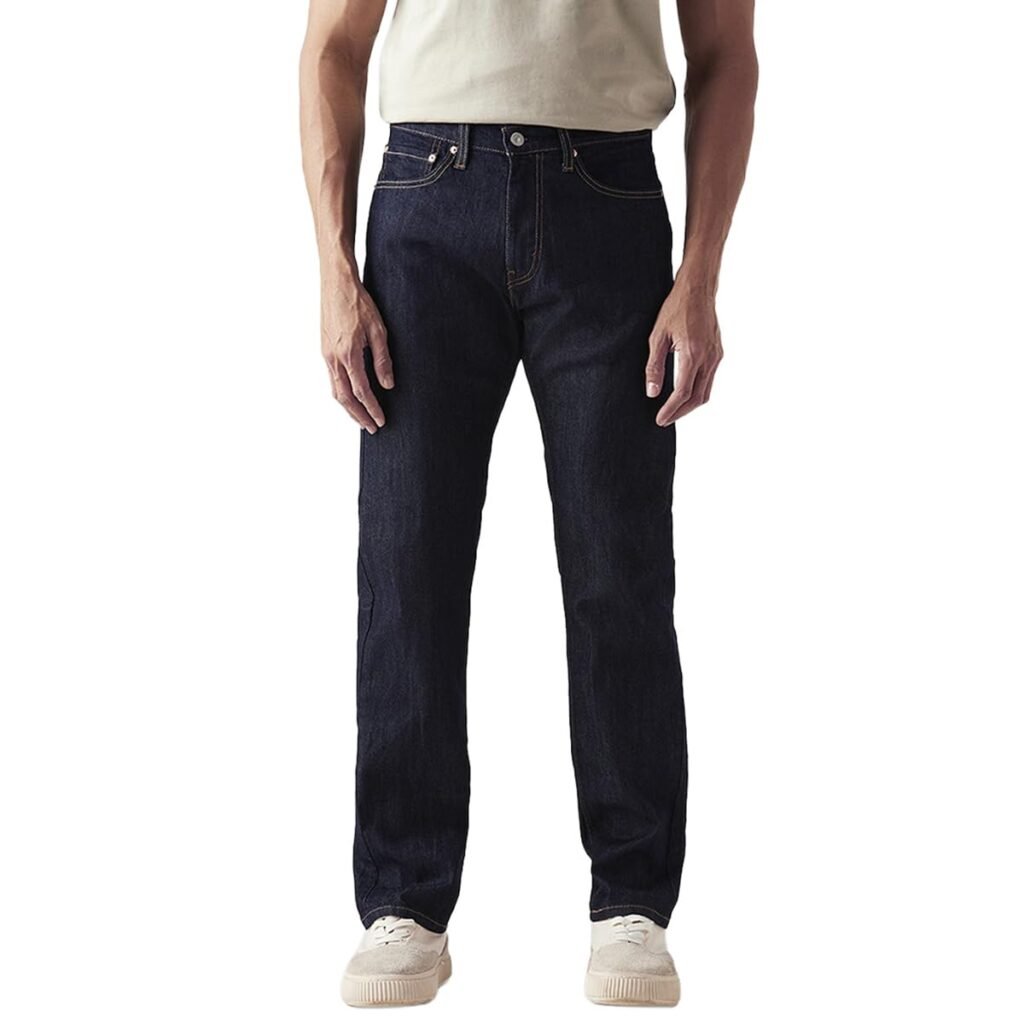 Levi’s Men’s Straight Fit Mid Rise Jeans Levi’s Men’s Straight Fit Mid Rise Jeans