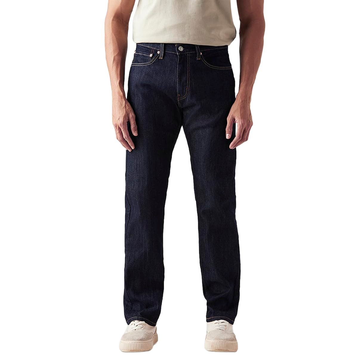 Levi’s Men’s Straight Fit Mid Rise Jeans