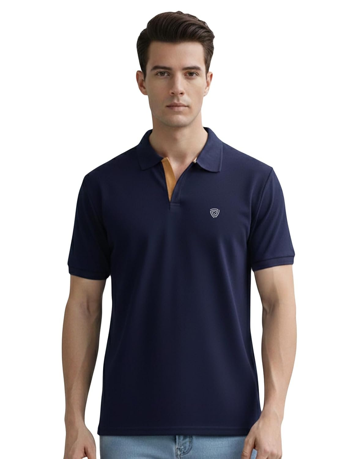 Lux Cozi Men’s Cotton Solid Polo Tshirt | Collar Tshirts | Half Sleeves | Stylish & Premium All Day Wear | Pack of 1 Regular Fit Lux Cozi Men’s Cotton Solid Polo Tshirt | Collar Tshirts | Half Sleeves | Stylish & Premium All Day Wear | Pack of 1 Regular Fit