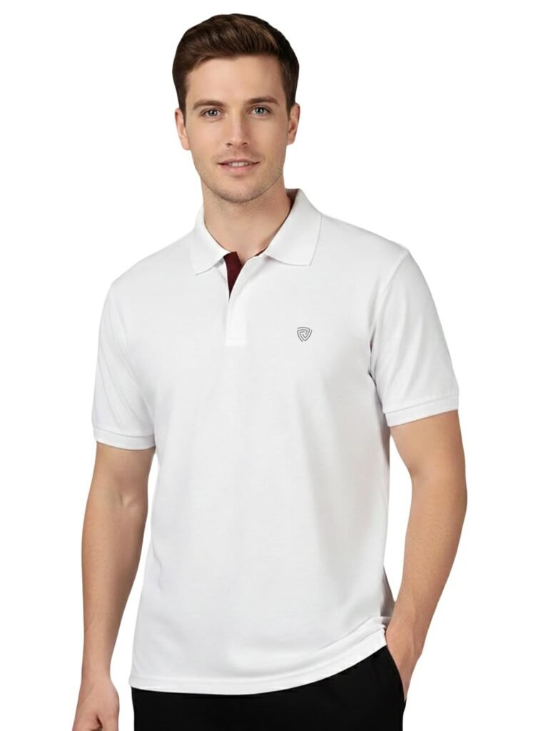 Lux Cozi Men’s Cotton Solid Polo Tshirt | Collar Tshirts | Half Sleeves | Stylish & Premium All Day Wear | Pack of 1 Regular Fit Lux Cozi Men’s Cotton Solid Polo Tshirt | Collar Tshirts | Half Sleeves | Stylish & Premium All Day Wear | Pack of 1 Regular Fit