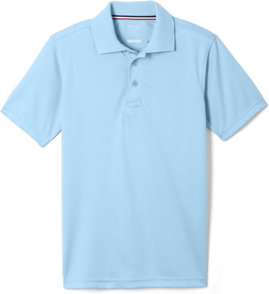 French Toast Kids’ Moisture Wicking Performance Sport Polo French Toast Kids’ Moisture Wicking Performance Sport Polo