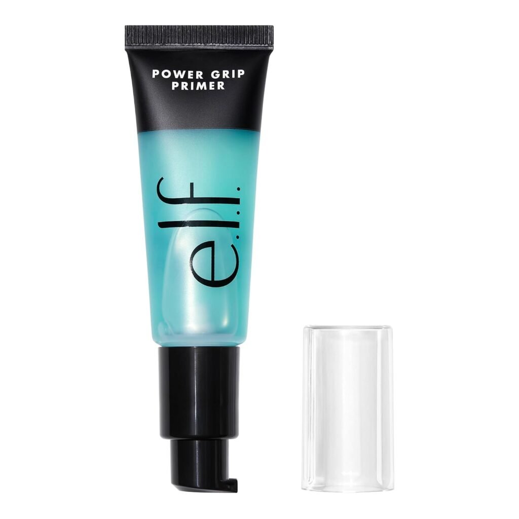 e.l.f. Power Grip Primer, Gel-Based & Hydrating Face Primer For Smoothing Skin & Gripping Makeup, Moisturizes & Primes, 0.811 Fl Oz, Clear e.l.f. Power Grip Primer, Gel-Based & Hydrating Face Primer For Smoothing Skin & Gripping Makeup, Moisturizes & Primes, 0.811 Fl Oz, Clear
