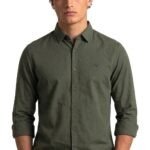 Allen Solly Mens Cotton Casual Shirt | Regular Collar | Soft Breathable Fabric | Everyday Smart Casual Wear