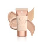 Lakyou Beauty CC Cream Lightweight Color Correcting Cream 60g | Instant Fair Look Makeup Finish | Hydrating, Natural Coverage Evens Skin Tone | Suitable for All Skin Types | (Natural Nude 04)