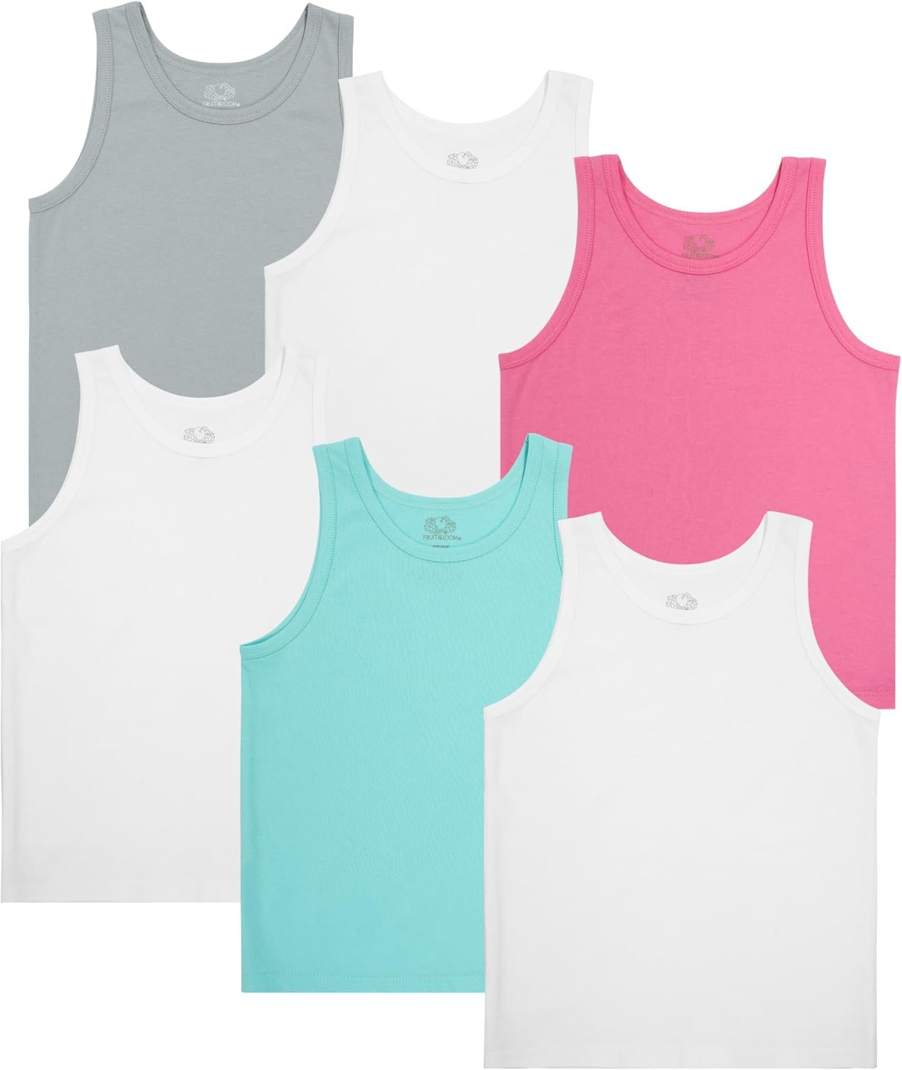 Fruit of the Loom Girls Undershirts (Camis & Tanks) Fruit of the Loom Girls Undershirts (Camis & Tanks)