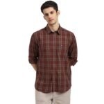 Arrow Sport Check Slim Fit Cotton Shirts for Men – Full Sleeve Mens Casual Shirts