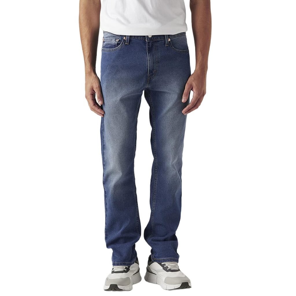 Levi’s Men’s 513 Straight Fit Mid Rise Jeans