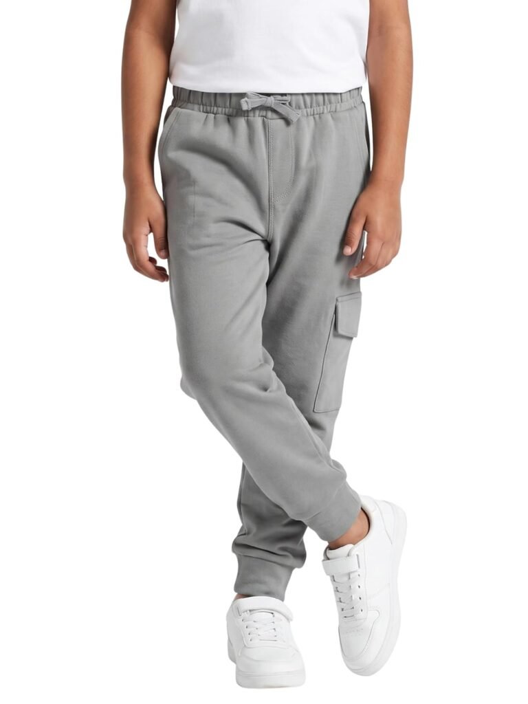 Orange Sugar Unisex Cargo Joggers for Kids | 100% Cotton Cargo Pants for Boys & Girls | Regular Fit Cargo with Multiple Pockets | Soft & Breathable | Elasticated Waistband | Everyday Casual & Playwear Orange Sugar Unisex Cargo Joggers for Kids | 100% Cotton Cargo Pants for Boys & Girls | Regular Fit Cargo with Multiple Pockets | Soft & Breathable | Elasticated Waistband | Everyday Casual & Playwear