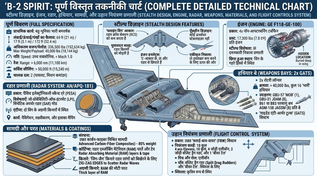 B-2-Spirit-Bomber2-1024x572 B-2 Spirit Bomber: दुनिया का सबसे रहस्यमयी अदृश्य बॉम्बर