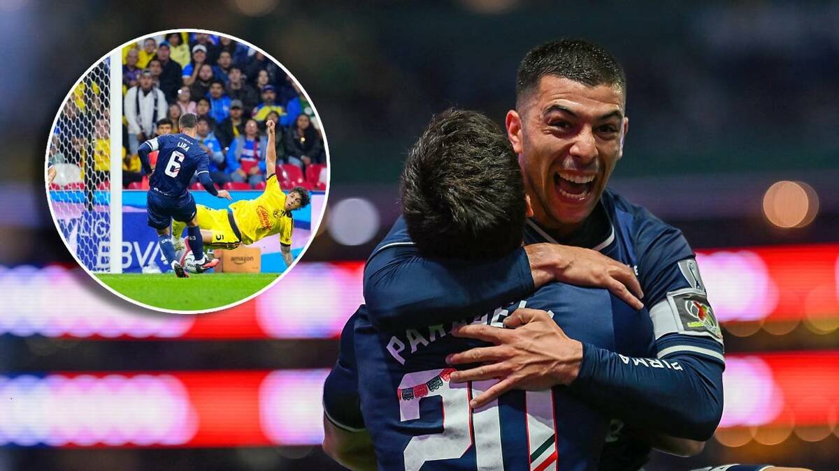 ¡Golazo de Erik Lira! Cruz Azul pega primero al América