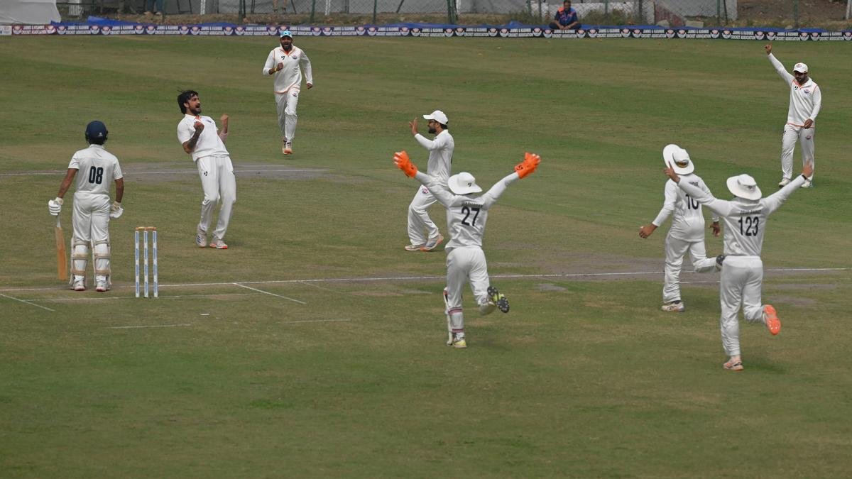 RANJI TROPHY | J&K bowls out MP cheaply thanks to Rohit and Sunil’s exploits