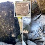 New Hampshire 80 ton boulder crashes down at Polar Caves park