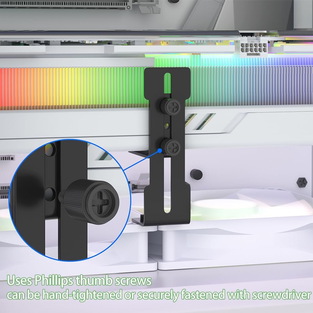 1790847507_100_OwlTree-GPU-Support-Bracket-Graphics-Card-Stand-Holder-GPU-Sag OwlTree GPU Support Bracket Graphics Card Stand Holder GPU Sag Bracket Supprts 12cm and 14cm Fan 0.3-3.56 inch