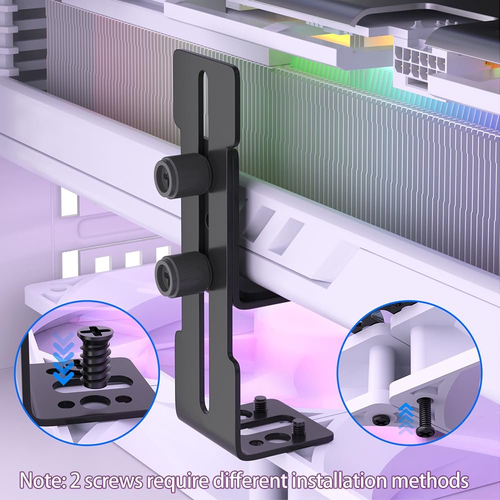 1790847508_331_OwlTree-GPU-Support-Bracket-Graphics-Card-Stand-Holder-GPU-Sag OwlTree GPU Support Bracket Graphics Card Stand Holder GPU Sag Bracket Supprts 12cm and 14cm Fan 0.3-3.56 inch