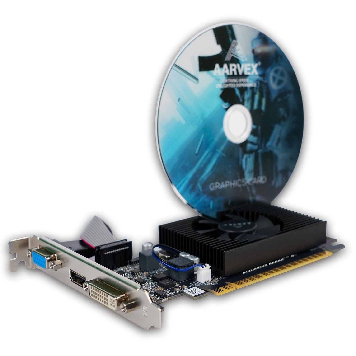 1790896153_842_GT610-2GB-DDR3-64-Bit-PCI-Express-Graphics-Card-HDMI GT610 2GB DDR3 64-Bit PCI Express Graphics Card | HDMI, DVI & VGA | DirectX 11 | Low Profile GPU for Desktop PC | HD Video & Multi-Display Support