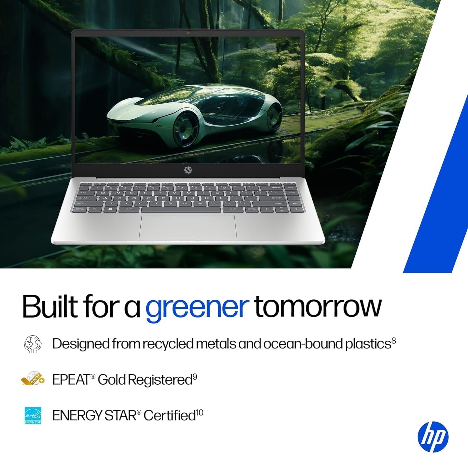 1791004664_355_HP-14-Laptop-Intel-Core-Ultra-7-155H-16GB-DDR5 HP 14 Laptop, Intel Core Ultra 7 155H (16GB DDR5, 512GB SSD) FHD, Anti-Glare, Micro-Edge, 14''/35.6cm, Win11, M365 Basic(1yr)* Office24, Silver, 1.4kg, EP1151TU, Backlit, HD Camera w/Shutter