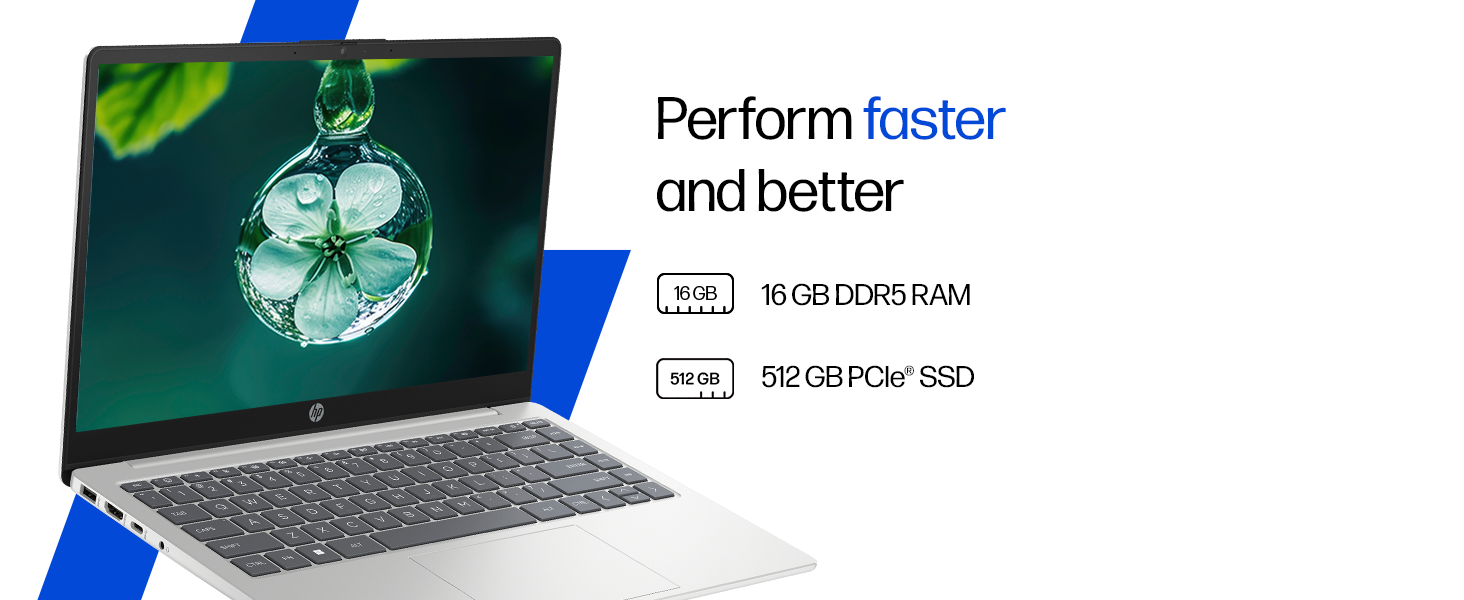 1791004666_694_HP-14-Laptop-Intel-Core-Ultra-7-155H-16GB-DDR5 HP 14 Laptop, Intel Core Ultra 7 155H (16GB DDR5, 512GB SSD) FHD, Anti-Glare, Micro-Edge, 14''/35.6cm, Win11, M365 Basic(1yr)* Office24, Silver, 1.4kg, EP1151TU, Backlit, HD Camera w/Shutter