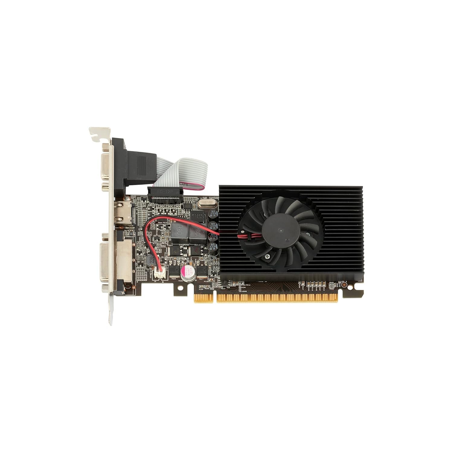 1791022727_251_Nextron-Nvidia-GeForce-GT-730-4GB-64-Bit-DDR3-PCI-Express Nextron Nvidia GeForce GT 730 4GB 64-Bit DDR3 PCI Express Graphic Card / PCI-E 2.0 / 4GB / DDR3 / 64 Bit / D-SUB(VGA) / DVI-D/ HDMI / HDCP support/ 192 Cuda Core / Direct X 12 / 3D Accelerator/ Silent Cooling/ Heat Sink with Fan