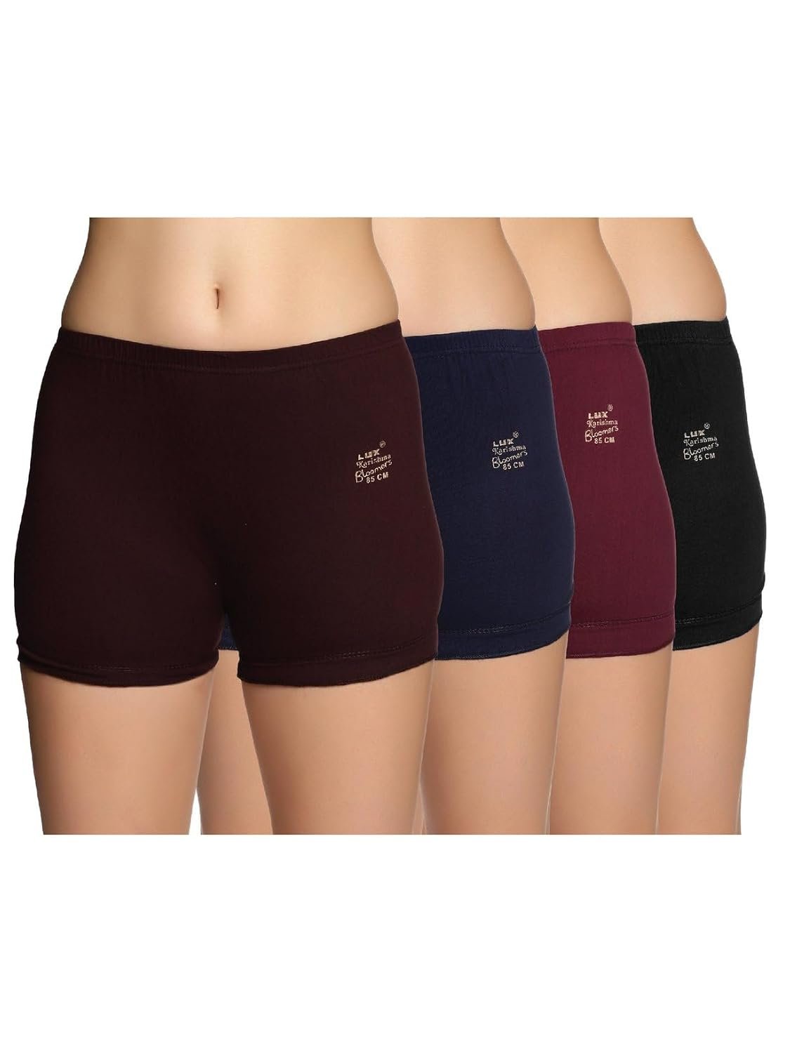 Lux Karishma Bloomer Women’s 100% Pure Cotton Bloomer – Soft, Comfortable, and Skin-Friendly(Pack of 4)(Color mayvary) Lux Karishma Bloomer Women’s 100% Pure Cotton Bloomer – Soft, Comfortable, and Skin-Friendly(Pack of 4)(Color mayvary)