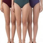 Van Heusen Women’s 100% Cotton Hipster Panty – Pack of 3 | Everyday Panty | Anti‑Bacterial Tech | Keeps you dry and Fresh | Sweat Absorbent | Inner Elastic | No‑Marks Waistband | Solid Colors | (Assorted Fresh colors ) Style 11101