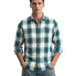 THE Indian Garage CO Men Polycotton Slim Fit Shirt