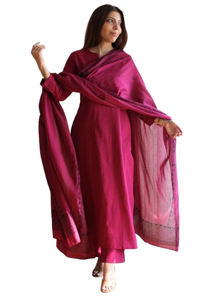 GoSriKi Poly Kurta for Women | Kurta with Narrow Pant & Dupatta | Straight Solid Suit | Indian Ethnic Outfit Office Party Wedding Clothing Fashion Premium Traditional Style Look 3 Piece GoSriKi Poly Kurta for Women | Kurta with Narrow Pant & Dupatta | Straight Solid Suit | Indian Ethnic Outfit Office Party Wedding Clothing Fashion Premium Traditional Style Look 3 Piece