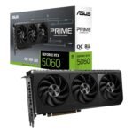 ASUS Prime GeForce RTX 5060 8GB GDDR7 OC Edition Gaming Graphics Card