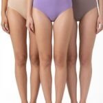 Van Heusen Women’s 100% Cotton Hipster Panty – Pack of 3 | Everyday Panty | Anti‑Bacterial Tech | Keeps you dry and Fresh | Sweat Absorbent | Inner Elastic | No‑Marks Waistband | Solid Colors | (Assorted Fresh colors ) Style 11101