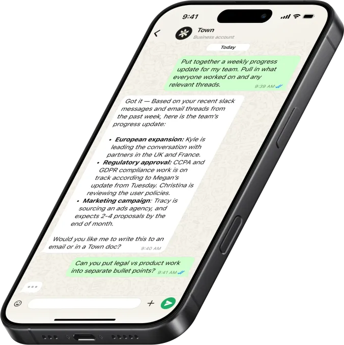 1792886218_199_Whatsapp-hero-town Here are the top AI agents that can live in your text messages