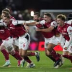 Carabao Cup: Arsenal knocked out by fourth-tier Fleetwood in shootout