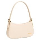Women’s Shoulder Bag with Gold-Tone Hardware