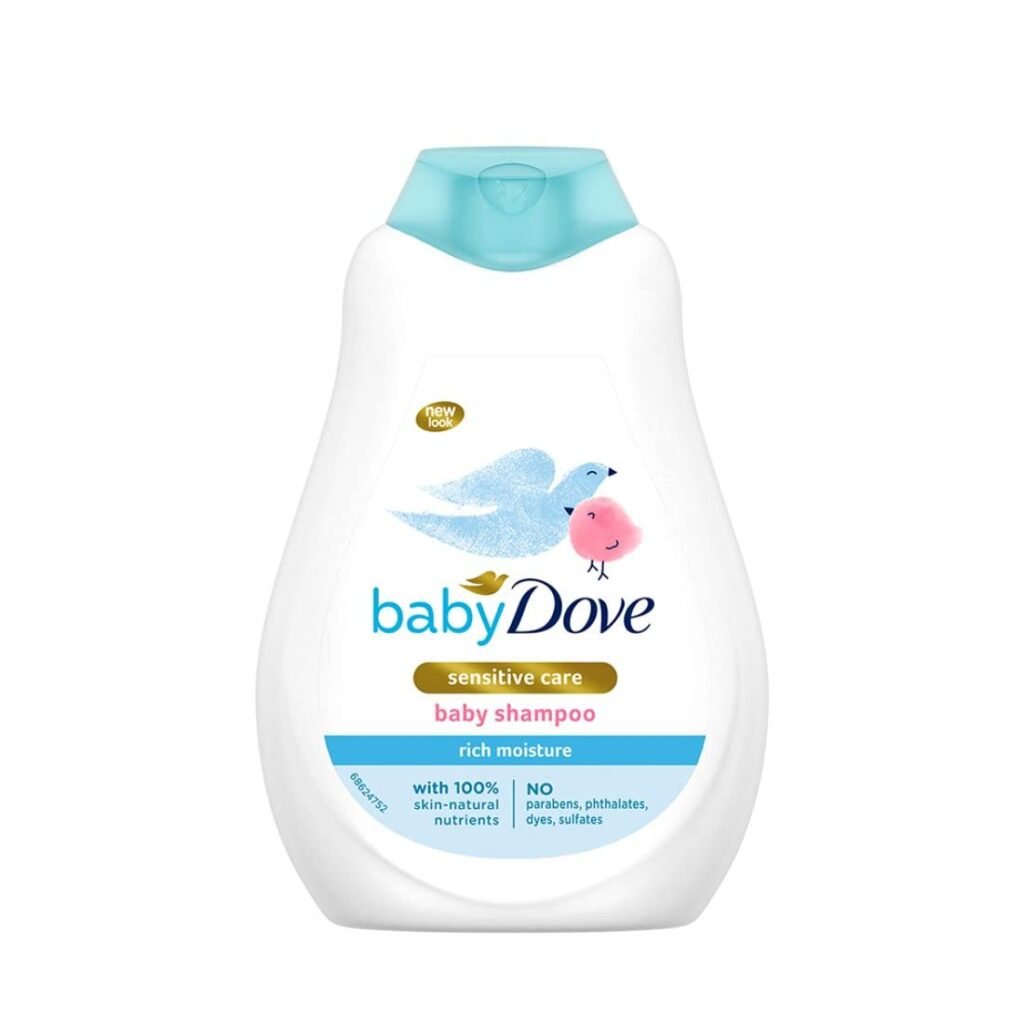 Baby Dove Shampoo 400 ml, Mild No Tears Rich Moisture Baby Shampoo for kids, Gentle Care for Baby’s Soft Hair – No Sulphates No Paraben shampoo Baby Dove Shampoo 400 ml, Mild No Tears Rich Moisture Baby Shampoo for kids, Gentle Care for Baby’s Soft Hair – No Sulphates No Paraben shampoo