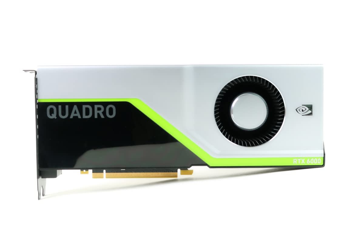 PNY Technologies Graphics Card – Quadro RTX 6000-24 GB GDDR6 – PCIe 3.0 x16-4 x DisplayPort, USB-C – Retail PNY Technologies Graphics Card – Quadro RTX 6000-24 GB GDDR6 – PCIe 3.0 x16-4 x DisplayPort, USB-C – Retail