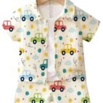fashionable baby Boys Co ord Dress Set | Stylish Kids Clothing for Party, Wedding & Casual Wear | Regular Fit | 2-Piece Outfit Set