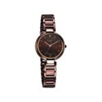Titan Raga Delight Quartz Analog Brown Dial Brown Metal Strap Watch for Women – NT2608QM02
