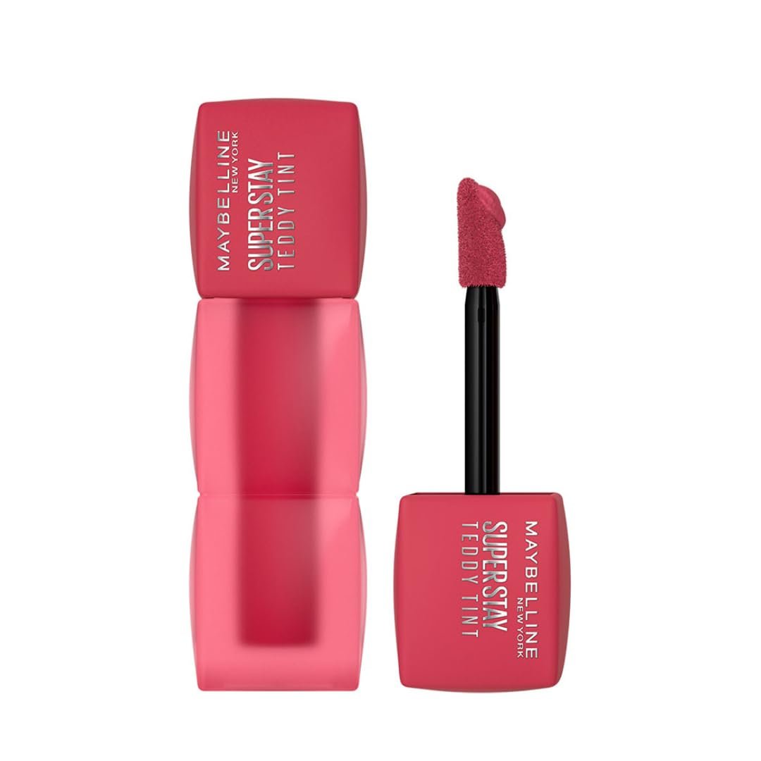 Maybelline New York Superstay Teddy Tint, Lip and Cheek Color, Cool Grunge Maybelline New York Superstay Teddy Tint, Lip and Cheek Color, Cool Grunge