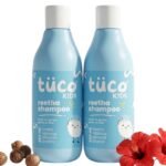 Tuco Kids Shampoo for Kids 5-10yrs, WIth Reetha, Almond & Hibiscus, 300mlX2