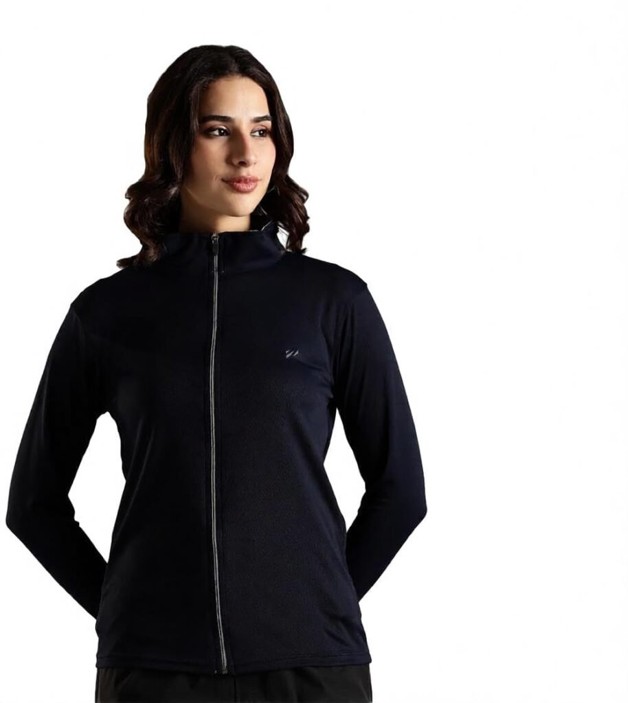 BLUTYGA SUNSCREEN JACKET Women’s Travel Nylon Solid Plain Sports Summer Gym Workout Running Travel Trekking and Sunscreen jacket for Women Nylon Winter Casual Wear�